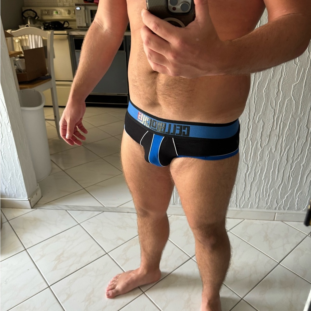 "CellBlock 13" Size "Large" Brief - Blue/Black